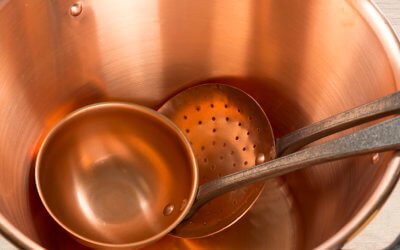 There is a range of artisanal jams cooked in a copper basin for each type of business!