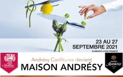 From 23 till 27 September, discover our surprises and meet the Andrésy Confitures sales team at the SIRHA of Lyon on its stand : G2A18 !