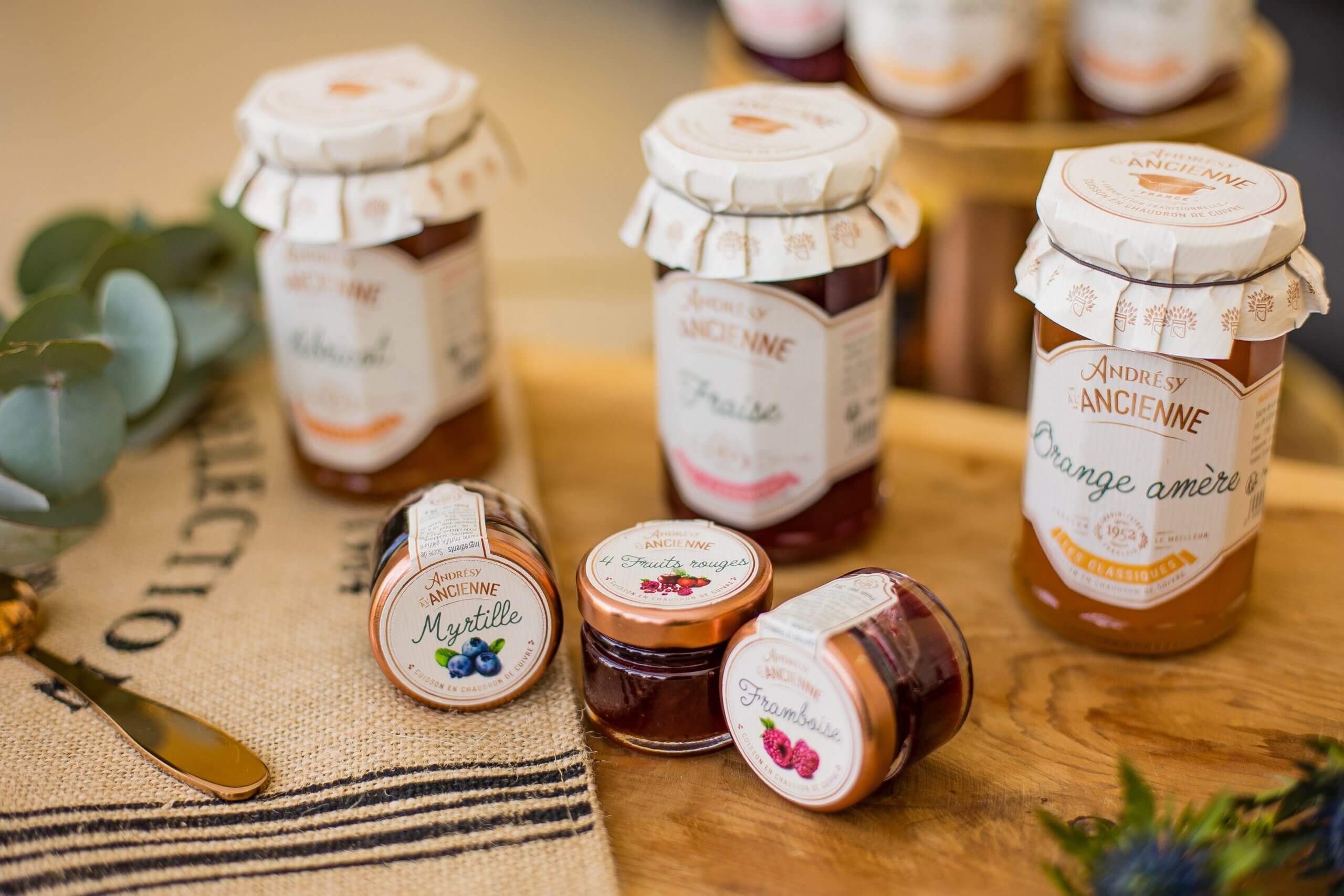 Andrésy Confitures - brand of artisanal jams of best french know how